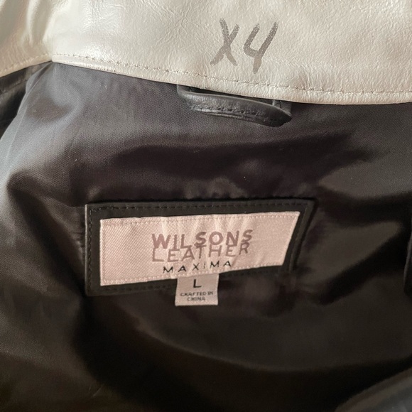 Wilson’s Vintage Leather Maxima Moto Sports Jacket - Picture 3 of 6